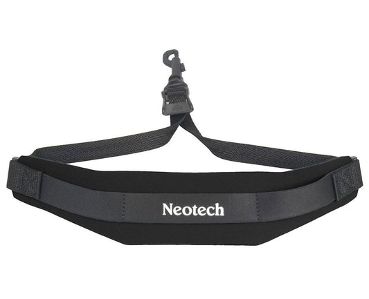 Neotech Soft Sax Strap - Black Regular with Swivel hook