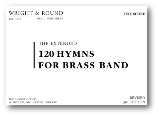 120 Hymns for Brass Band -  FULL SCORE