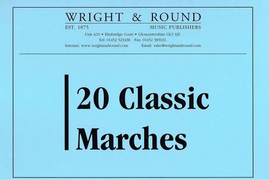 20 Classic Marches - Bb 1st Trombone