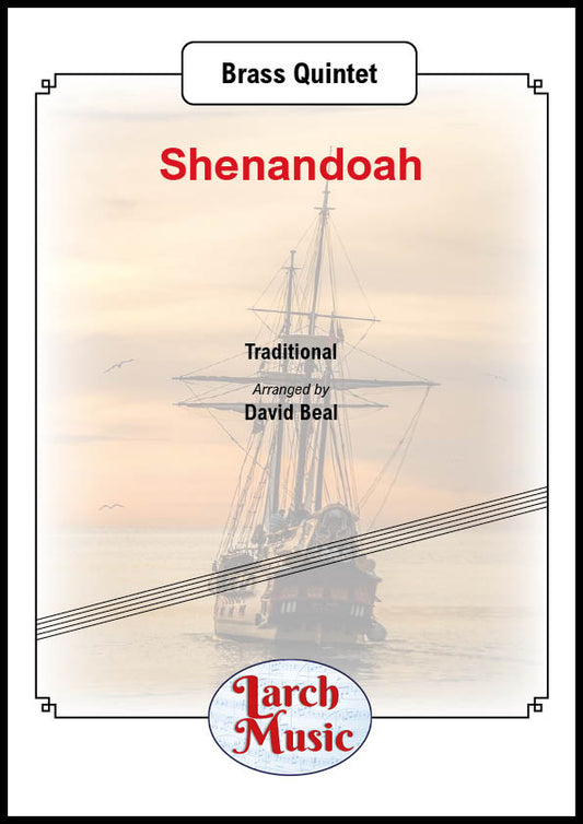 Shenandoah - Brass Quintet Full Score & Parts - LM030