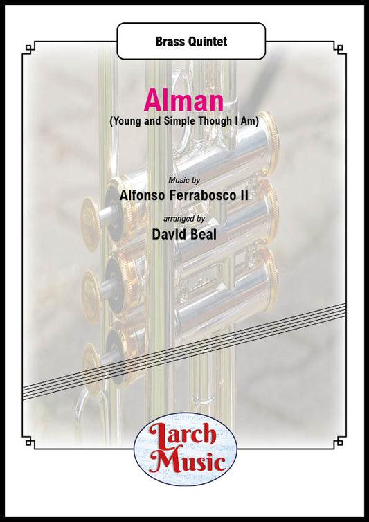 Alman - Brass Quintet Full Score & Parts - LM219