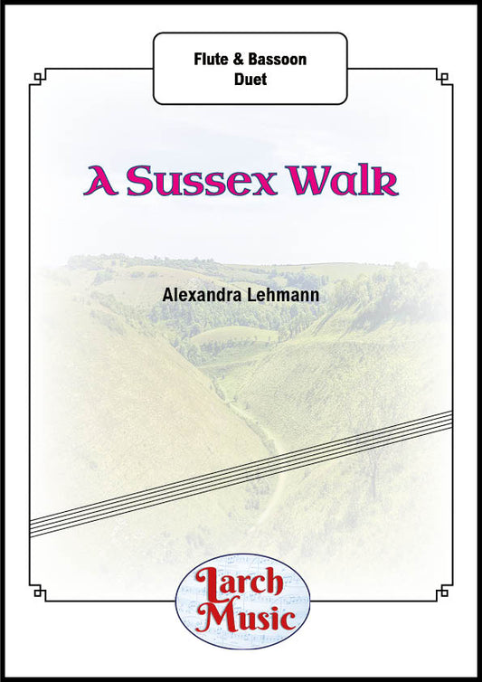 A Sussex Walk - Flute & Bassoon Duet - LM222