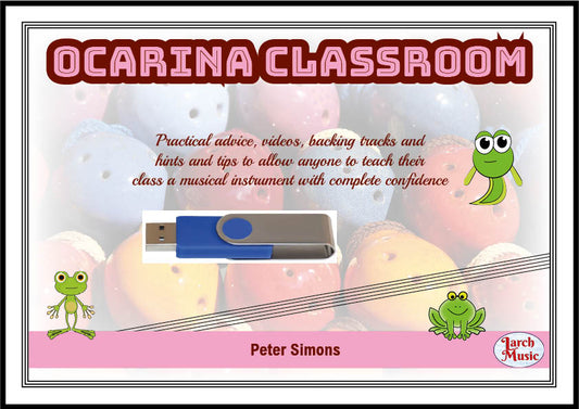Ocarina Classroom - Class Pack 10 Books & Free Memory Stick