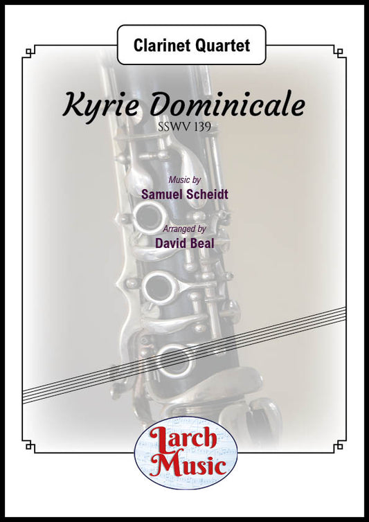 Kyrie Dominicale - Clarinet Quartet - LM569