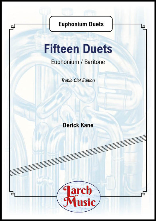 Fifteen Duets for Two Euphoniums (Baritones) - Treble Clef - LM808