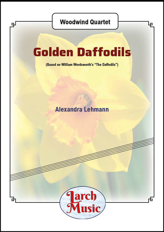 Golden Daffodils - Woodwind Quartet - LM888
