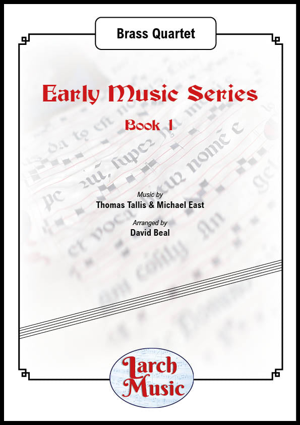 Early Music Series Book 1 - Brass Quartet Full Score & Parts - LM923
