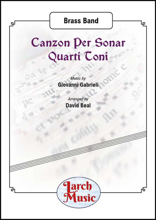 Canzon Per Sonar Qarti Toni CH185 - Brass Band - LM966
