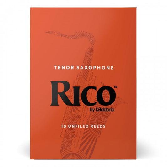 Rico by D'Addario Tenor Saxophone Reeds, Strength 1.5, 10-pack