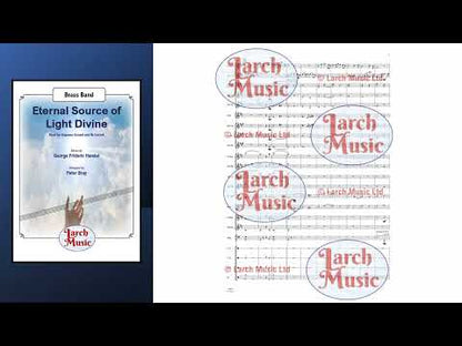 Eternal Source of Light Divine - Duet (Soprano Cornet & Bb Cornet) with Brass Band - Full Score & Parts - LM548