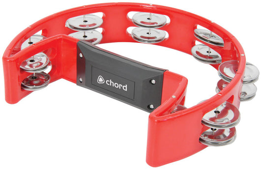 Chord - Tambourine - Single D - Red