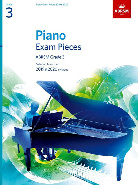 ABRSM Piano Exam Pieces Grade 3 2019 & 2020 Book only