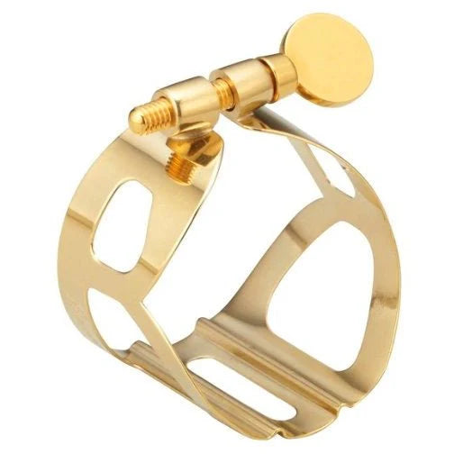 BG Alto Saxophone Ligature - L10 Gold Lacquered