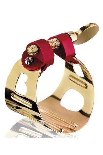 BG Bb Clarinet / Alto Saxophone Ligature - LD1 Duo Gold Plated