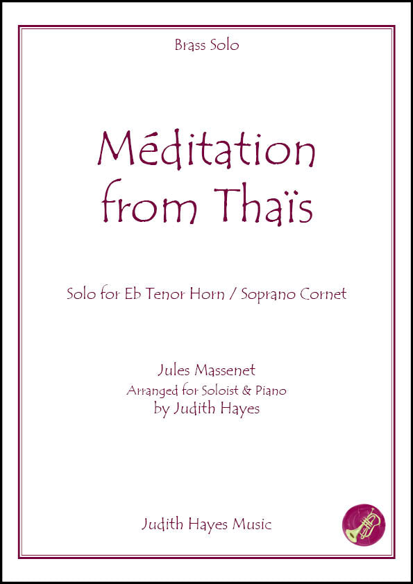 Meditation (From Thais) - Tenor Horn & Piano - JHM015