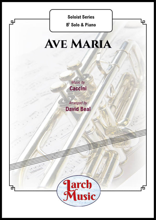 Ave Maria (Caccini) - Bb Instrument & Piano - LM066