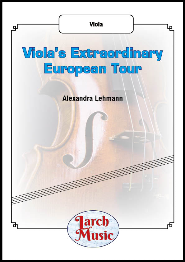 Viola's Extraordinary European Tour - Solo Viola - LM192