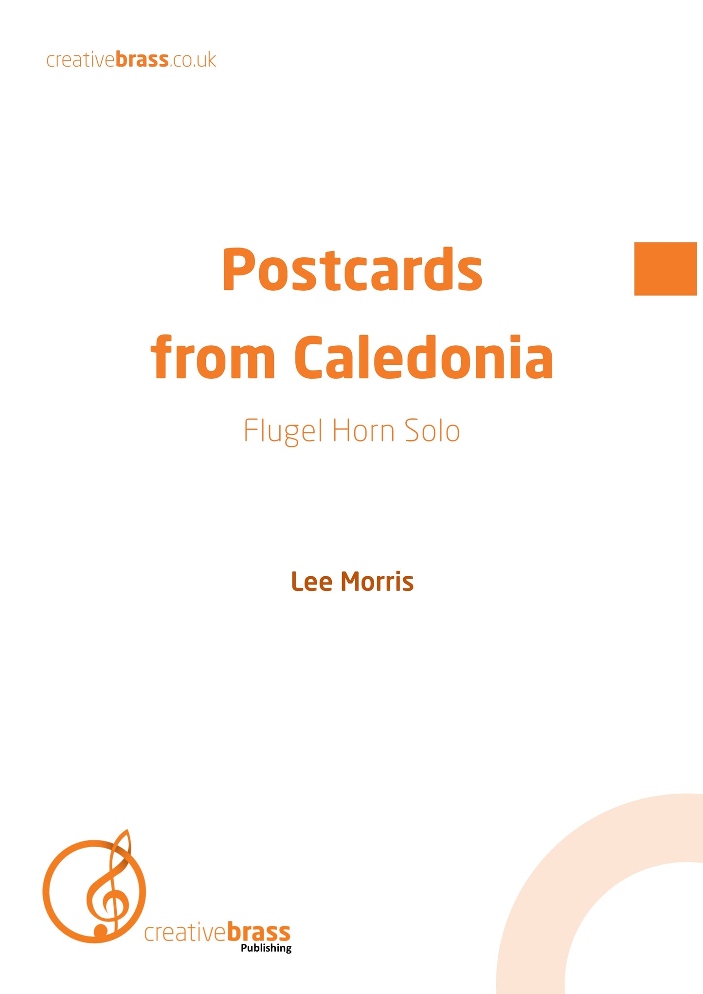 Postcards from Caledonia - Flugel Horn & Brass Band - CB013