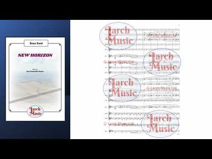 New Horizon (Concert March) - Brass Band - LM935